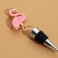 Flamingo Wine Bottle Stopper – Enamel Pink Bird Topper with Airtight Seal - Image 7