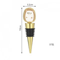 Hedgehog Wine Bottle Stopper – Enamel Animal Topper with Airtight Seal, Gold & Silver - Image 6